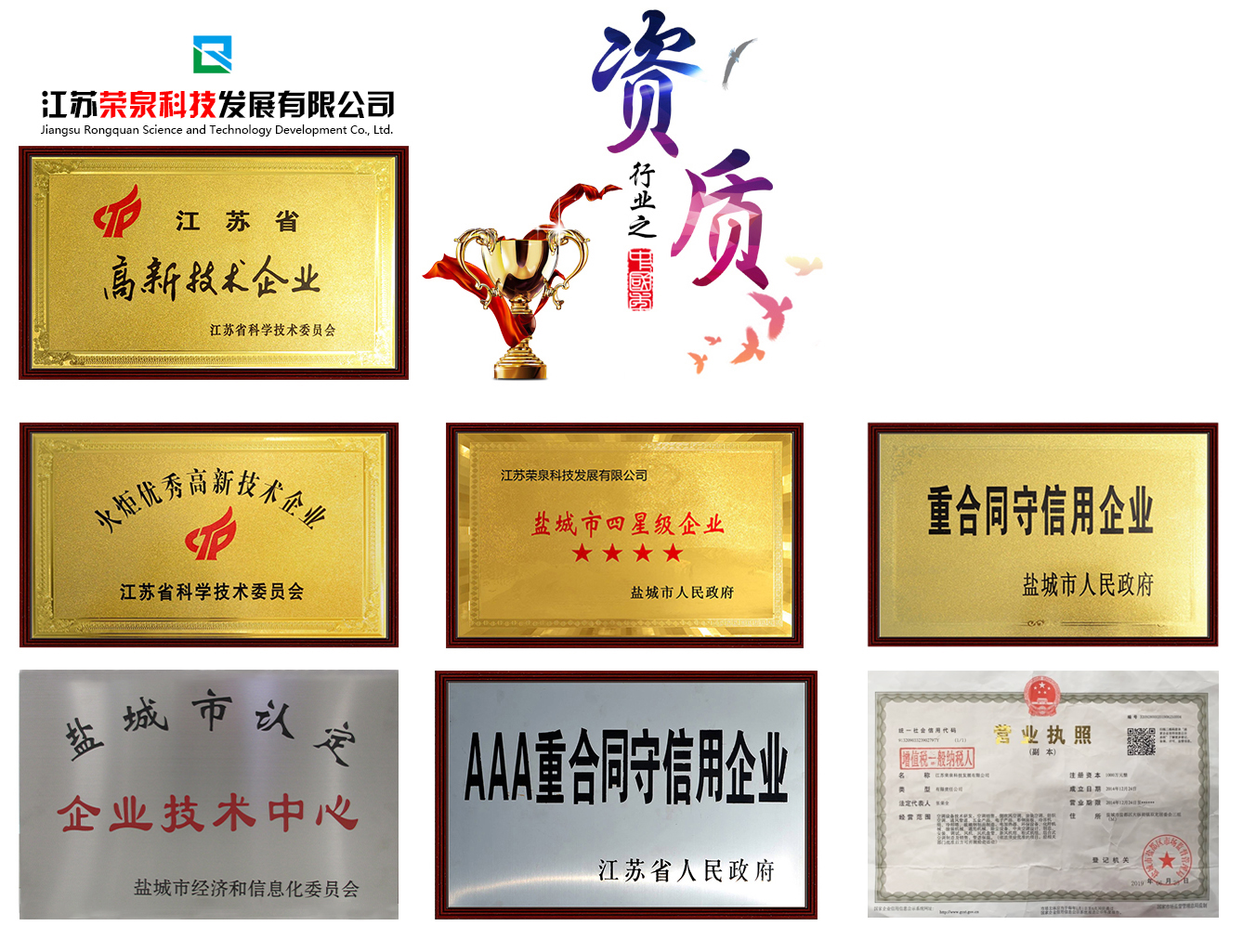 榮譽(yù)資質(zhì)